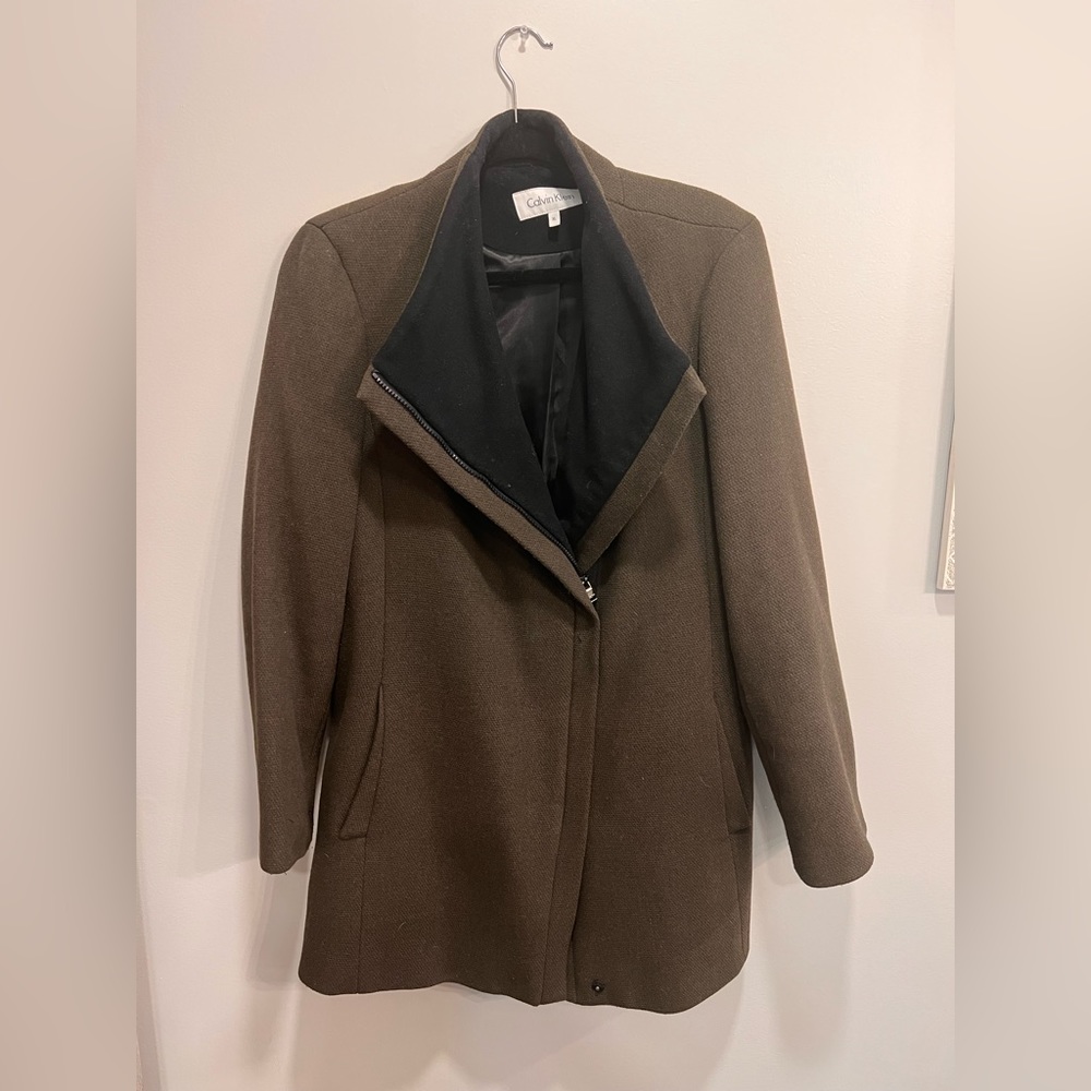 Calvin Klein coat size XL fully lined
